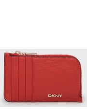 Portfel kolor czerwony - Answear.com Dkny