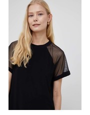 Bluzka bluzka damska kolor czarny gładka - Answear.com Dkny