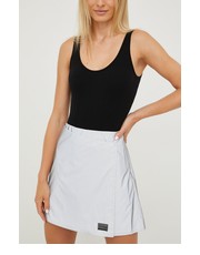 Spódnica spódnica kolor srebrny mini prosta - Answear.com Dkny