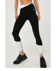Legginsy legginsy damskie kolor czarny wzorzyste - Answear.com Dkny