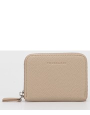 Portfel portfel damski kolor beżowy - Answear.com Trussardi