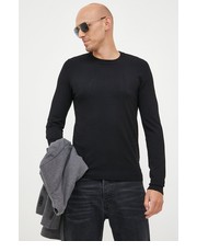 Sweter męski sweter męski kolor czarny lekki - Answear.com Trussardi