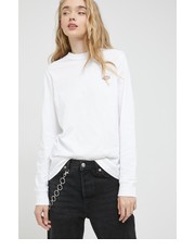 Bluzka longsleeve bawełniany kolor biały - Answear.com Dickies