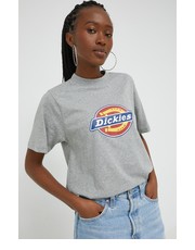 Bluzka t-shirt bawełniany kolor szary - Answear.com Dickies