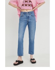 Jeansy Levis jeansy 501 CROP damskie high waist - Answear.com Levi’s