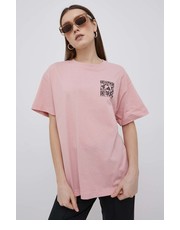 Bluzka t-shirt bawełniany x Karlie Kloss kolor różowy - Answear.com Adidas Performance