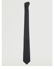 Krawat krawat Basic7 kolor czarny - Answear.com Mango Man