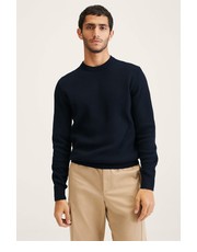 Sweter męski sweter bawełniany męski kolor granatowy lekki - Answear.com Mango Man