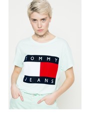top damski - Top Tommy Jeans 90s DW0DW03064 - Answear.com