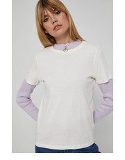 Bluzka - T-shirt bawełniany Basic - Answear.com Medicine
