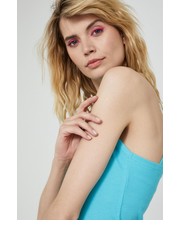 Bluzka top damski kolor turkusowy - Answear.com Medicine