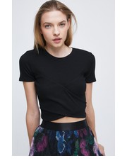 Bluzka t-shirt damski kolor czarny - Answear.com Medicine