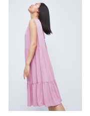 Sukienka sukienka kolor różowy mini rozkloszowana - Answear.com Medicine