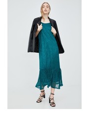 Sukienka sukienka kolor zielony maxi prosta - Answear.com Only
