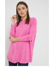 Sweter sweter damski kolor różowy lekki - Answear.com Only