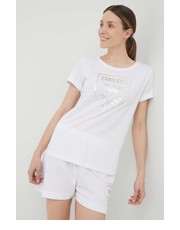 Bluzka t-shirt bawełniany kolor biały - Answear.com Emporio Armani Underwear