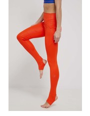 Legginsy Adidas by Stella McCartney legginsy treningowe damskie kolor pomarańczowy gładkie - Answear.com Adidas By Stella Mccartney