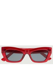 Okulary okulary przeciwsłoneczne Alex damskie kolor czerwony - Answear.com Mango