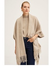 Sweter kardigan damski kolor brązowy - Answear.com Mango