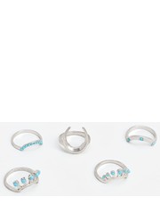pierścionek - Pierścionek Maska (5 sztuk) 84085550 - Answear.com