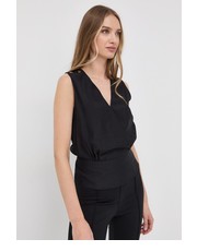 Bluzka bluzka damska kolor czarny gładka - Answear.com Silvian Heach