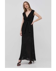Sukienka sukienka kolor czarny maxi rozkloszowana - Answear.com Silvian Heach