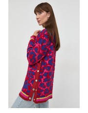 Sweter sweter damski kolor czerwony ciepły - Answear.com Silvian Heach