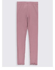 Legginsy legginsy dziecięce kolor fioletowy gładkie - Answear.com Coccodrillo