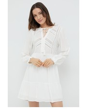 Sukienka sukienka kolor biały mini rozkloszowana - Answear.com Vero Moda