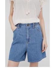 Spodnie szorty jeansowe damskie  high waist - Answear.com Lee