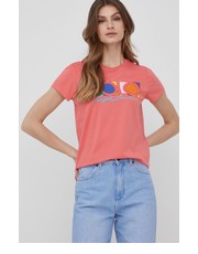Bluzka t-shirt bawełniany kolor czerwony - Answear.com Polo Ralph Lauren