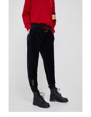 Spodnie spodnie damskie kolor czarny gładkie - Answear.com Polo Ralph Lauren