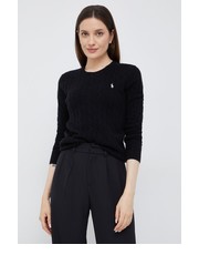 Sweter sweter wełniany damski kolor czarny lekki - Answear.com Polo Ralph Lauren