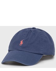 Czapka czapka bawełniana kolor granatowy wzorzysta - Answear.com Polo Ralph Lauren