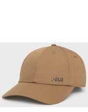 Czapka czapka kolor brązowy gładka - Answear.com Polo Ralph Lauren