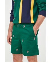 Krótkie spodenki męskie szorty męskie kolor zielony - Answear.com Polo Ralph Lauren