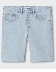 Spodnie szorty dziecięce Raw kolor fioletowy - Answear.com Mango Kids
