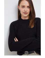 Sweter sweter z domieszką wełny damski kolor czarny - Answear.com Y.A.S