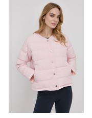 Kurtka kurtka puchowa damska kolor różowy zimowa - Answear.com Marella