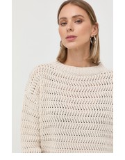 Sweter Weekend  sweter damski kolor beżowy ciepły - Answear.com Max Mara