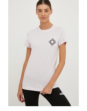 Bluzka t-shirt bawełniany kolor fioletowy - Answear.com Puma