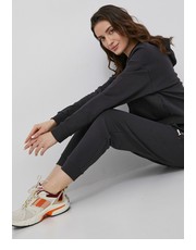 Spodnie spodnie damskie kolor szary gładkie - Answear.com Puma