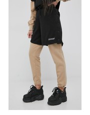 Spodnie spodnie bawełniane Title Nine damskie kolor czarny wzorzyste - Answear.com Puma