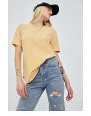 Bluzka t-shirt bawełniany kolor żółty - Answear.com Superdry
