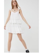 Spódnica spódnica kolor biały mini rozkloszowana - Answear.com Superdry