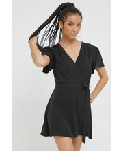 Sukienka sukienka kolor czarny mini rozkloszowana - Answear.com Superdry