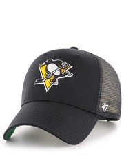 Czapka czapka Pittsburgh Penguins kolor czarny z aplikacją - Answear.com 47brand