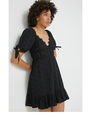 Sukienka sukienka bawełniana kolor czarny mini rozkloszowana - Answear.com Brave Soul