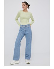 Jeansy jeansy BETSY BF8013 damskie medium waist - Answear.com Tommy Jeans