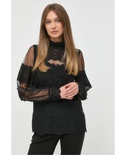 Bluzka bluzka damska kolor czarny z aplikacją - Answear.com Twinset